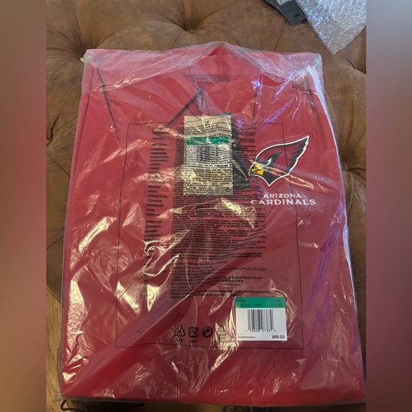 Arizona Cardinals Nike Sideline Coaches Chevron Lockup Quarter-Zip Men’s XL - Picture 3 of 9